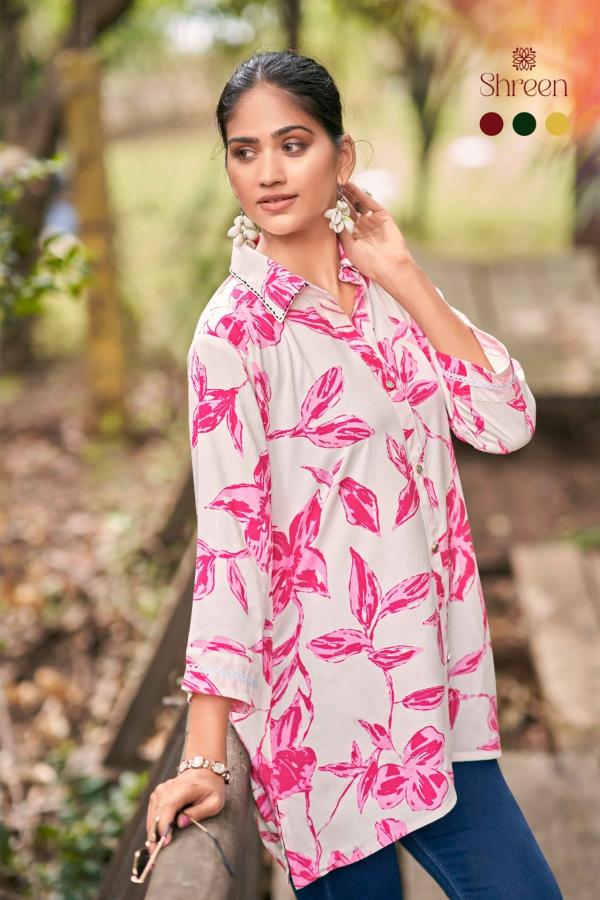 Shreen Sofia Vol 1 Western Rayon Printed Tunic Collection